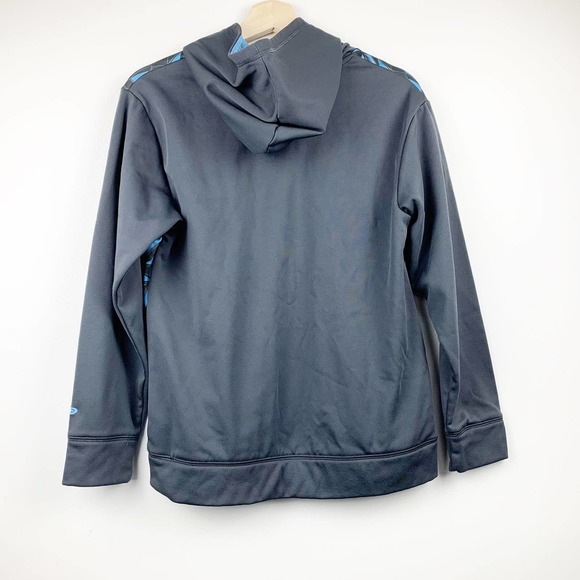 C9 CHAMPION Big Boys Duo Dry Blue Gray Hoodie L - Picture 2 of 6